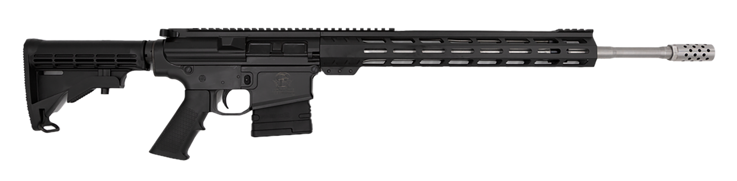 Great Lakes Firearms and Ammunition LLC 6.5 Creedmoor 20 10+1 (Semiauto) GL1065SSBLK