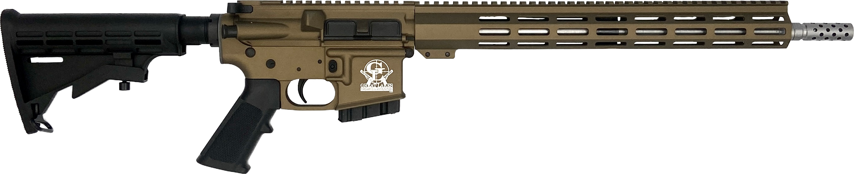 Great Lakes Firearms and Ammunition LLC 350 Legend 16 51 Semiauto GL15350SSBRZ