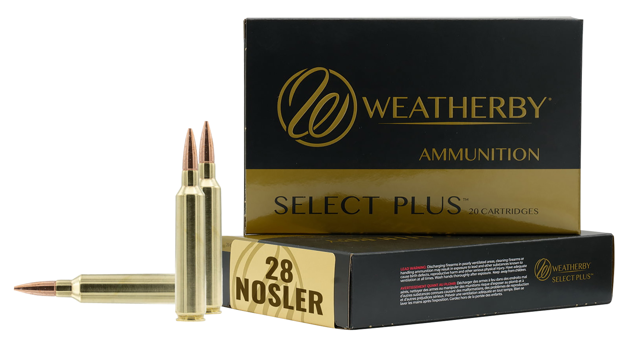 Weatherby Select Plus 28 Nosler 163 Gr Hammer Custom (Box)