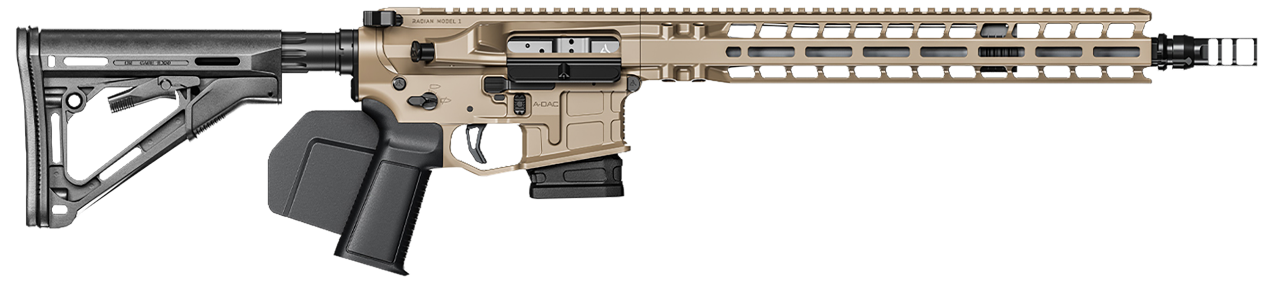 Radian Weapons Model 1 *CA Compliant 223 Wylde 14.50 10+1 (FDE)