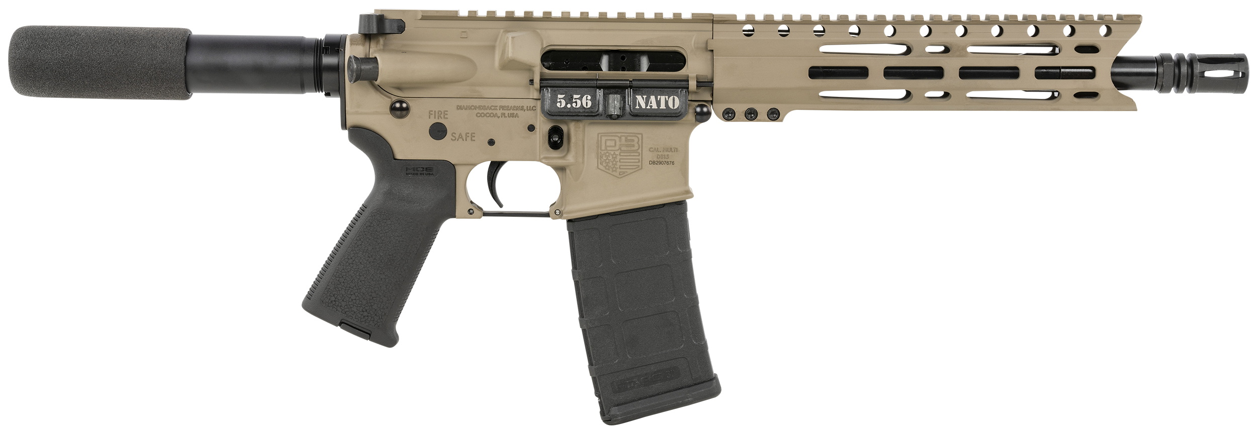 Diamondback DB15 223/5.56 10 30+1 (Flat Dark Earth)