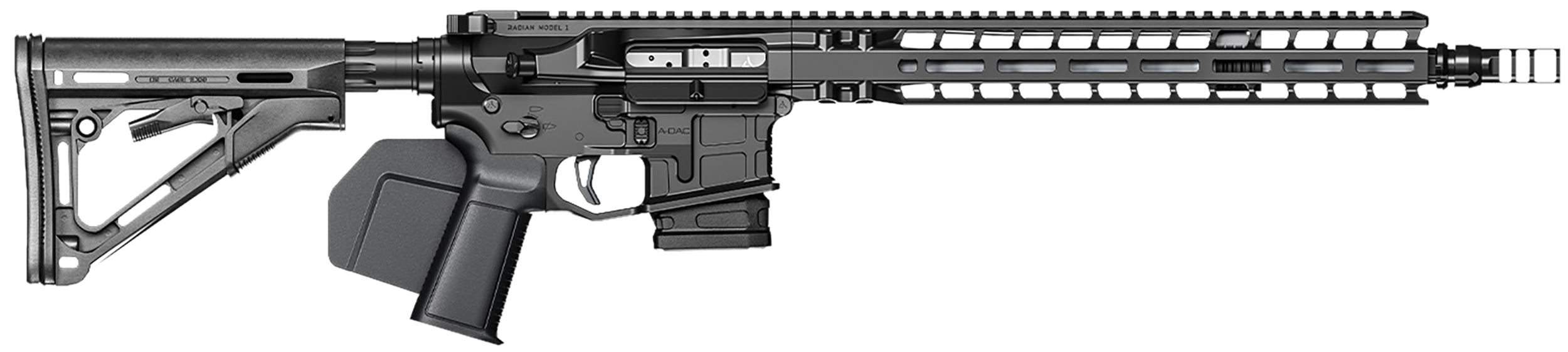 Radian Weapons Model 1 223 Wylde 14.50 10+1 (Radian Black