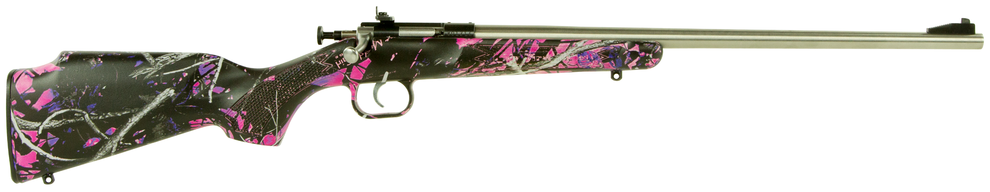 Crickett Single Shot Bolt 22 LR 16.12 Muddy Girl/Stainless