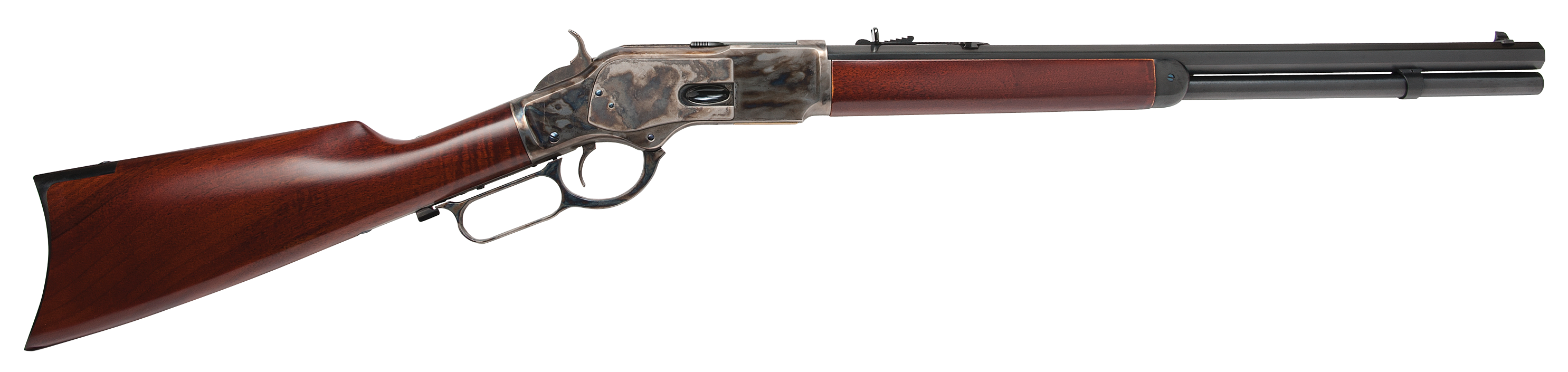 Cimarron Short Rifle 1873 Winchester Lever 45 LC 20.0 10+1 Walnut/Blued