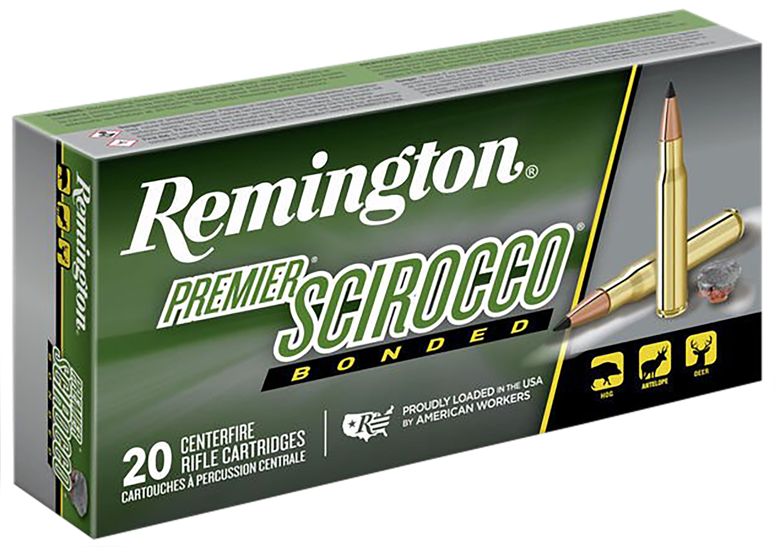 Remington Premier 308 Win 165 Grain Swift Scirocco Bonded (Box)