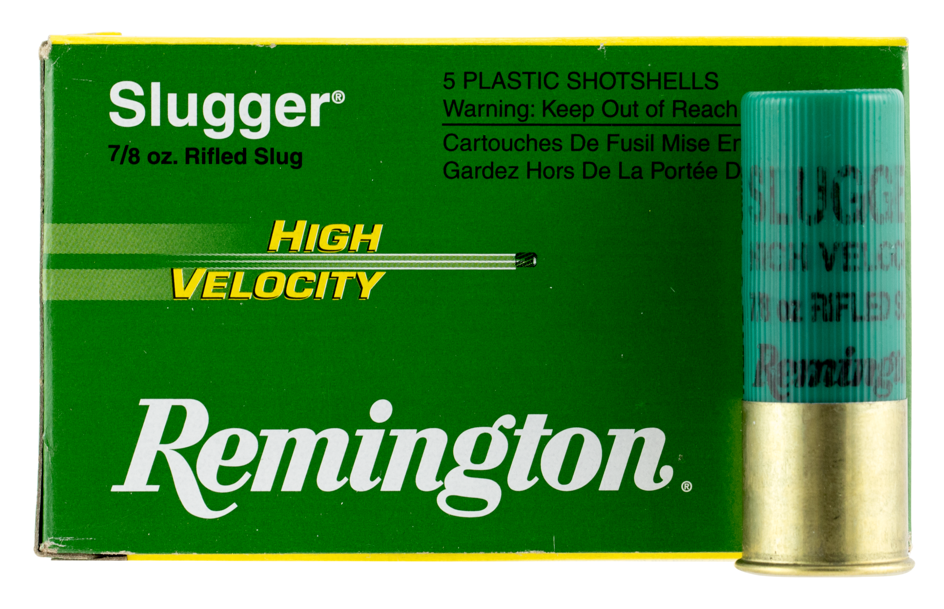 Remington 12 Gauge 3 7/8 oz Rifled Slug 1875 fps (Box)
