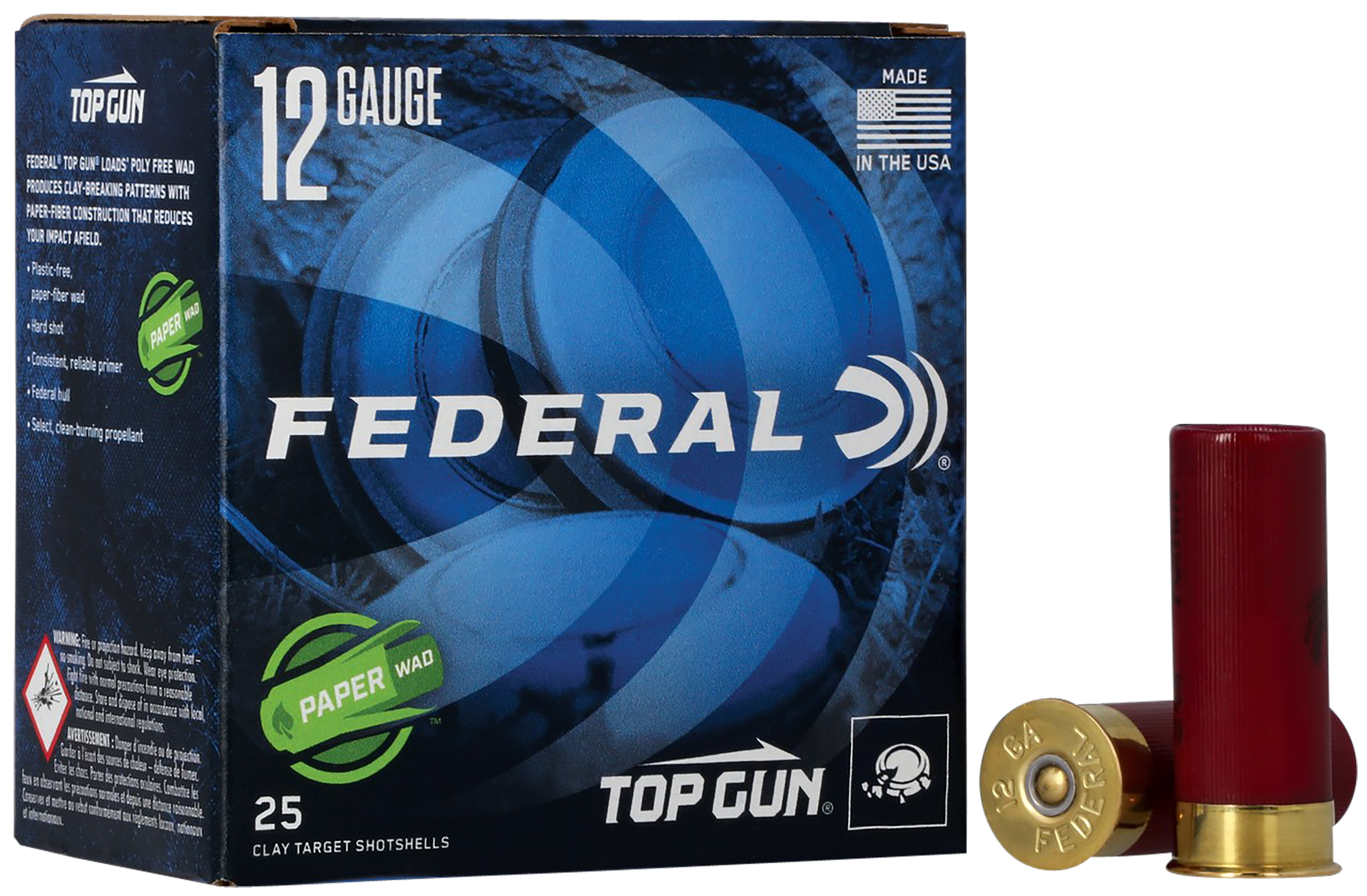 Federal 12 Gauge 2.75 1 oz 8 Shot (Box)