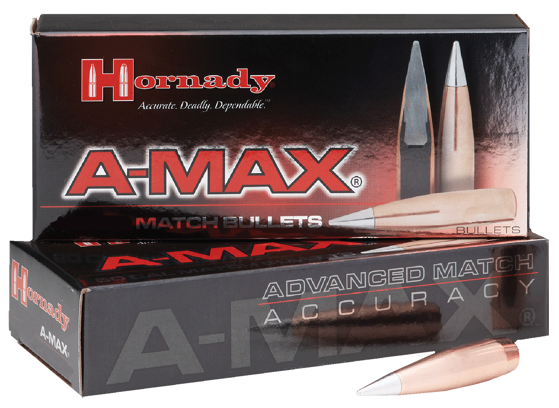 Hornady A-MAX 50 Caliber 750 Gr A-Max