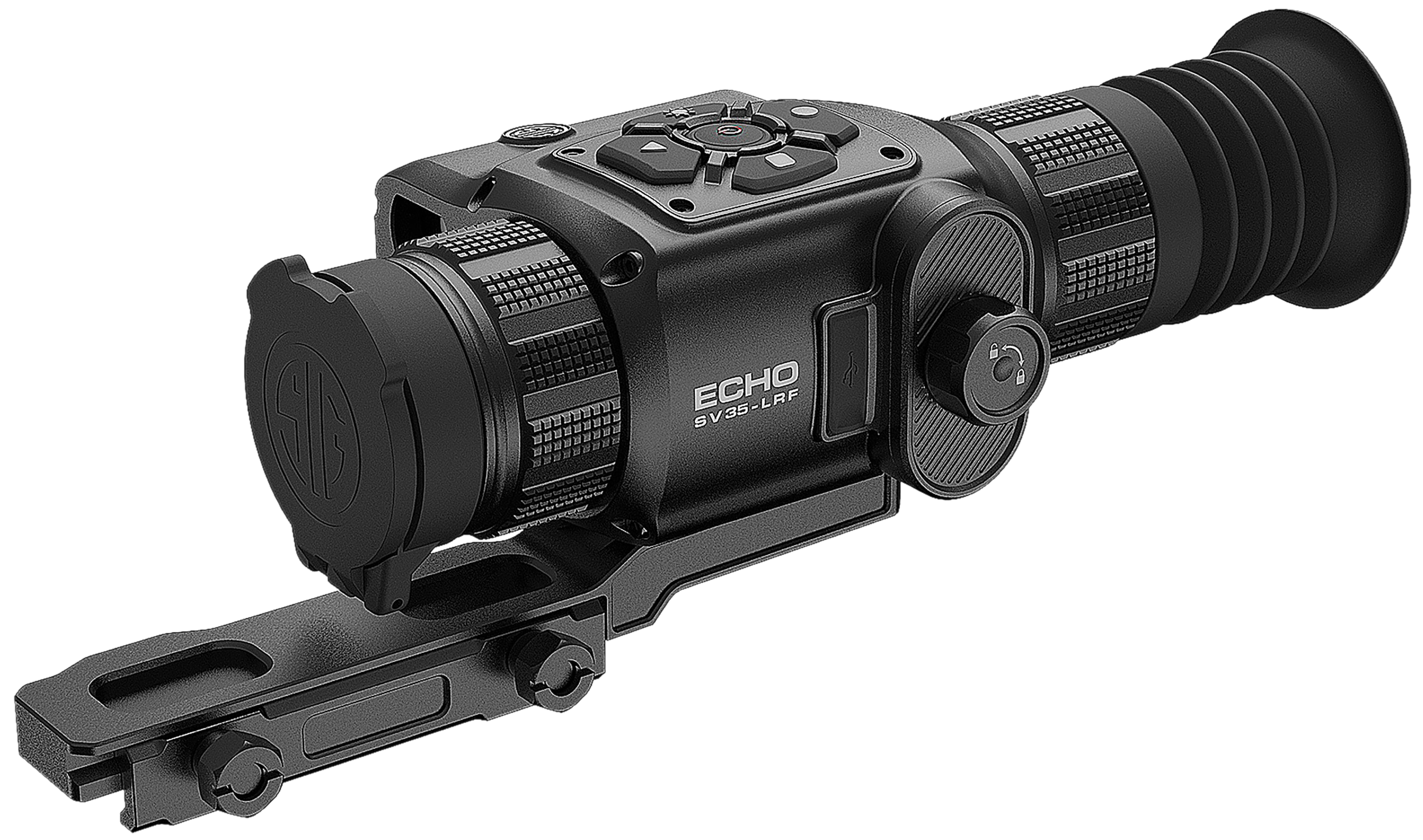 Echo Sv 2-16x50mm Thermal Sight - Echo Sv 2-16x50mm Bdx 2.0 Thermal Sight Black