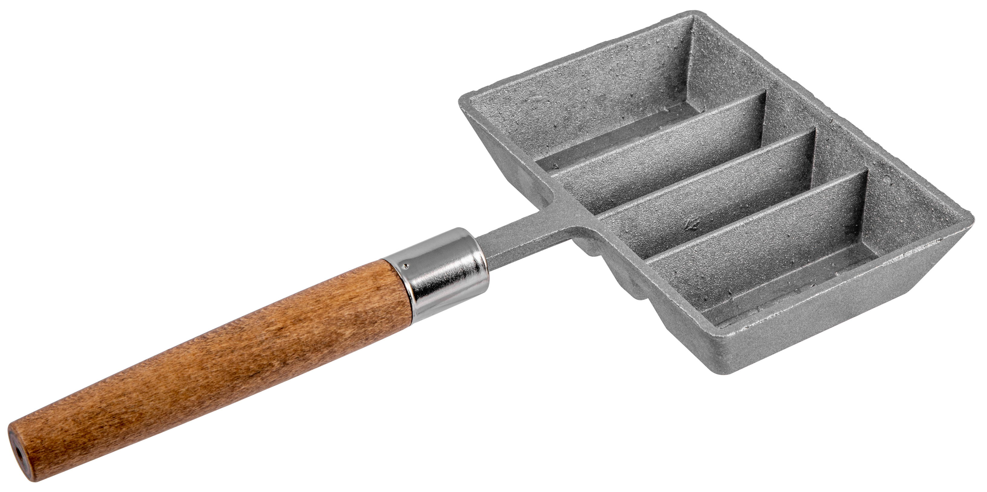 Lee Precision Aluminum Ingot Mold with Wood Handle