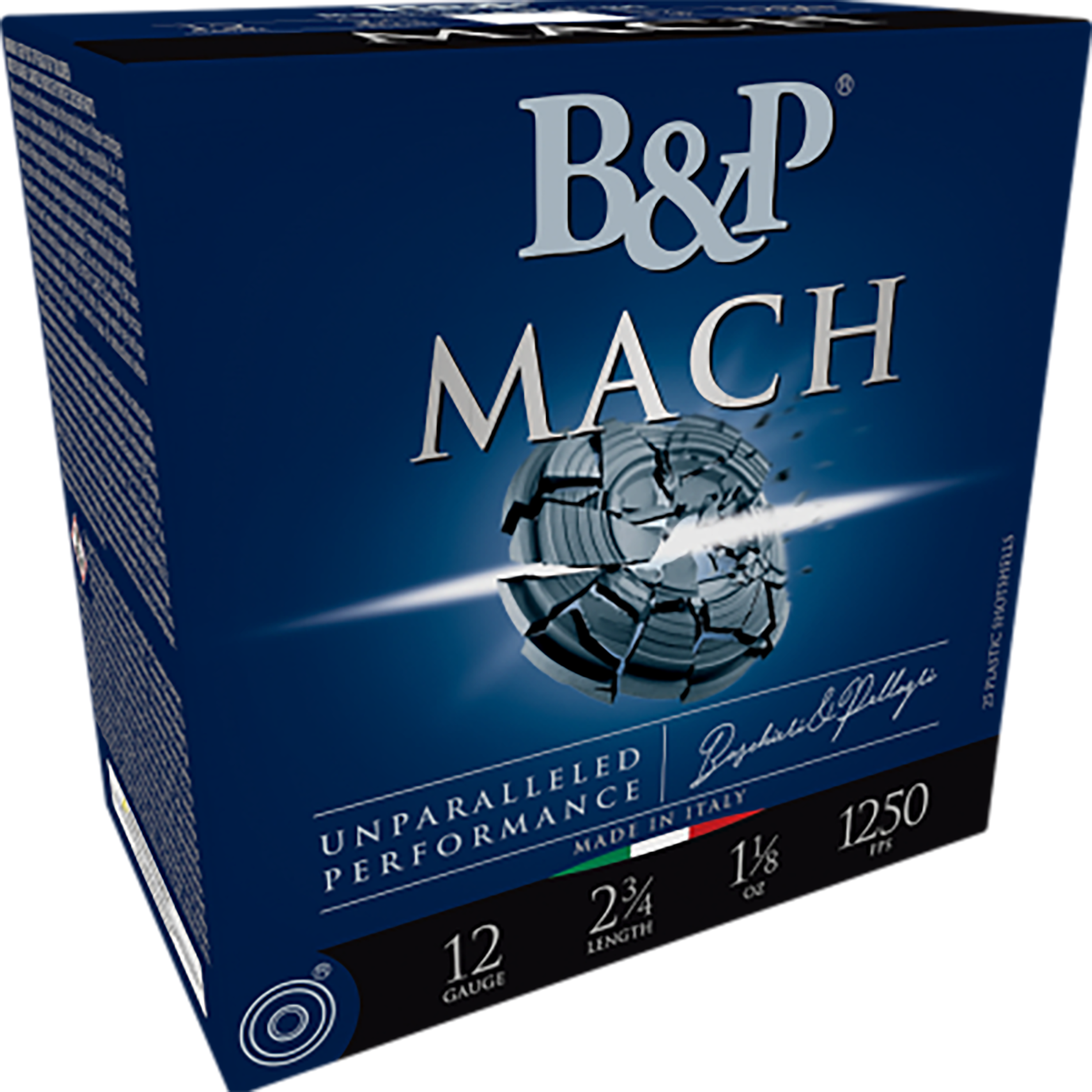 B&P 12 Gauge 2.75 1-1/8 oz 7.5 Shot 1300 fps (Box)