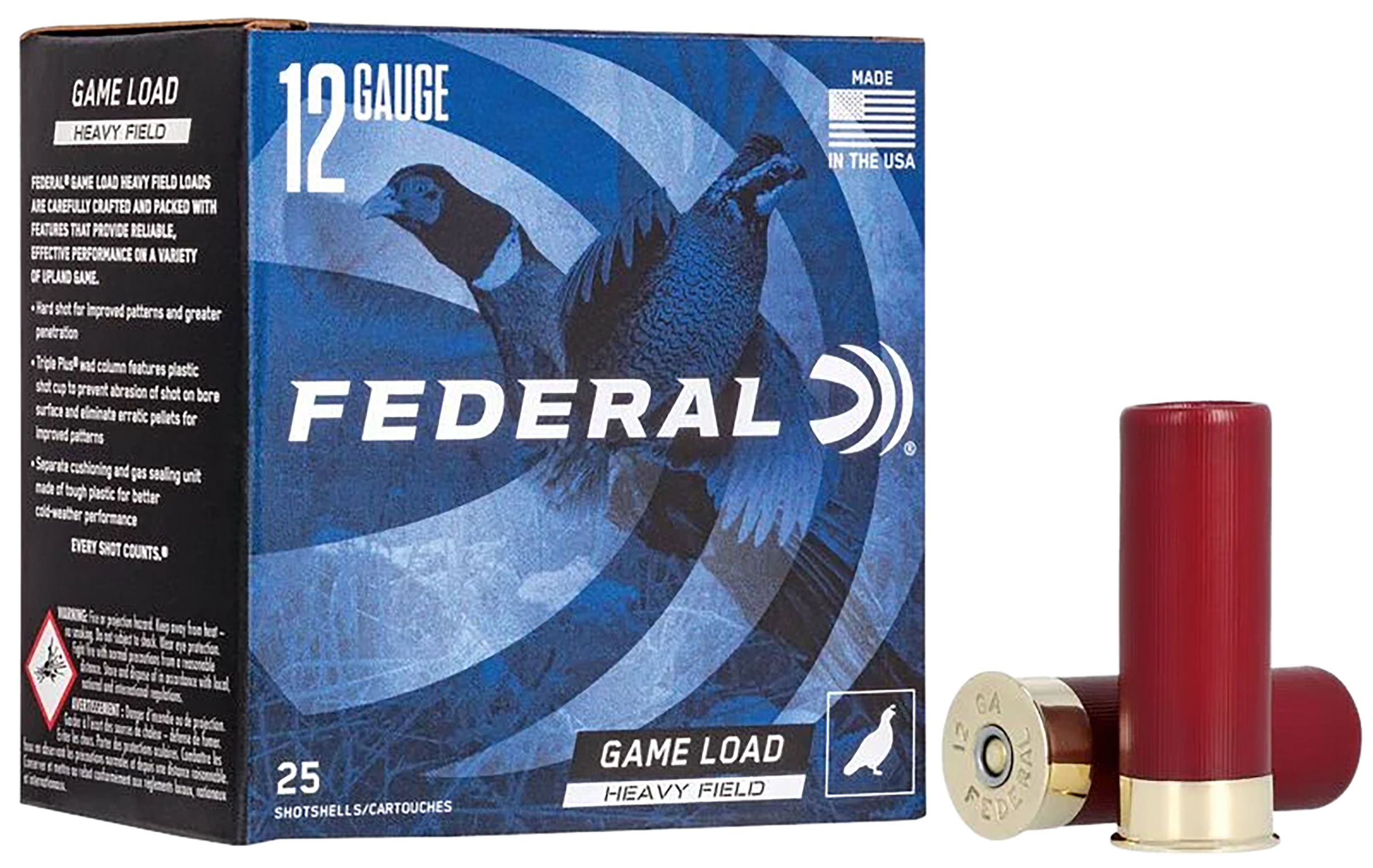 Federal 12 Gauge 2.75 1-1/4 oz 4 Shot 1220 fps (Box)
