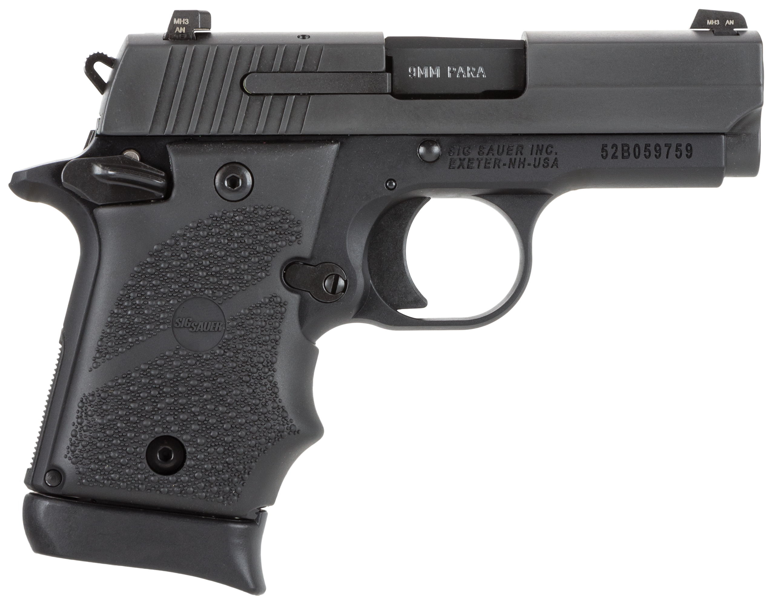 Sig Sauer P938 Micro-Compact BRG 9mm 7+1 Black Nitron