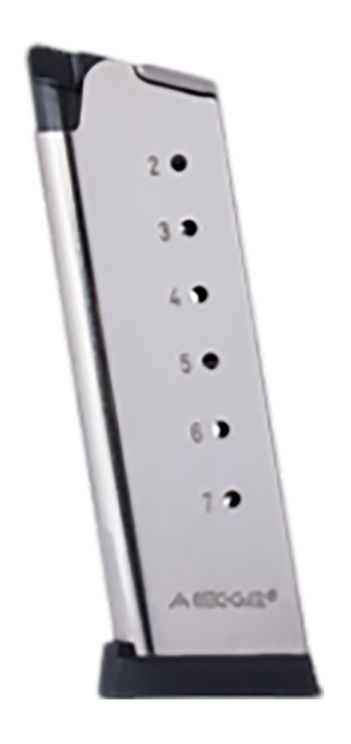 Mec-Gar 1911 Officers 45 ACP Nickel Carbon Steel Magazine - 7 Round