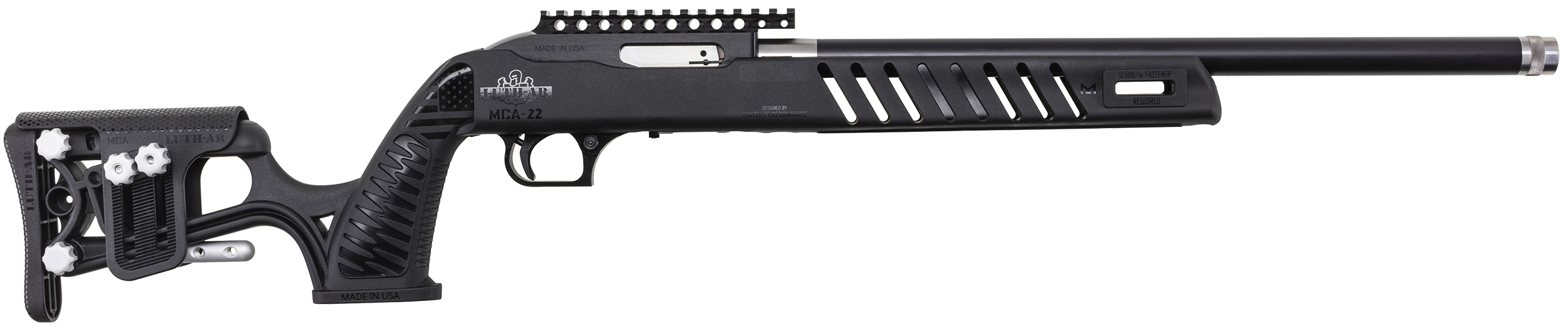 Magnum Research - SSL22UT - Magnum Lite SwitchBolt .22 LR 18 Semi Auto 10+1 Black Rifle