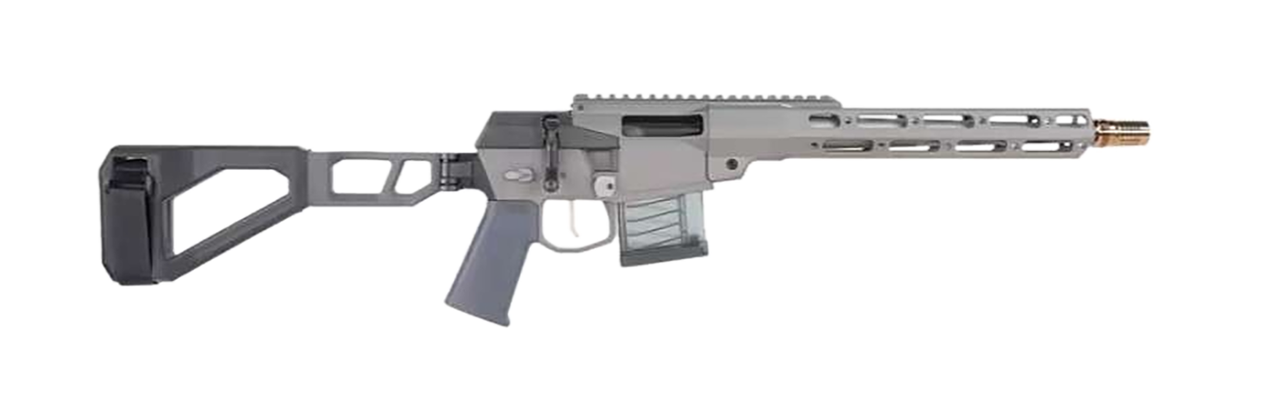 Live Q or Die Mini Fix 5.56 NATO 12 Bolt Action Rifle 10+1 (Gray Finish)