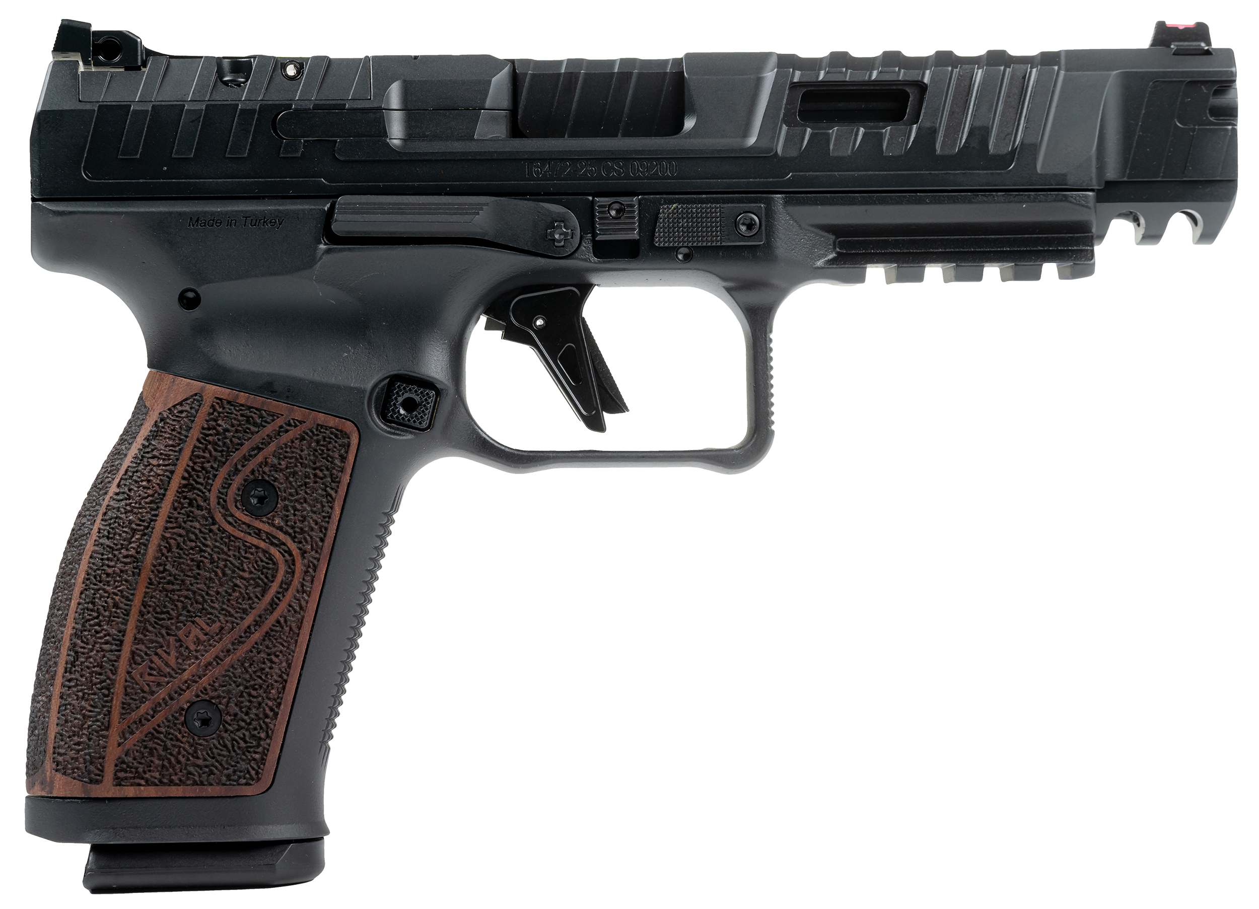 Canik(R) - HG7010R-N - SFx Rival-S Dark Side Rosewood 9mm 5" Semi Auto 18+1 Black Pistol