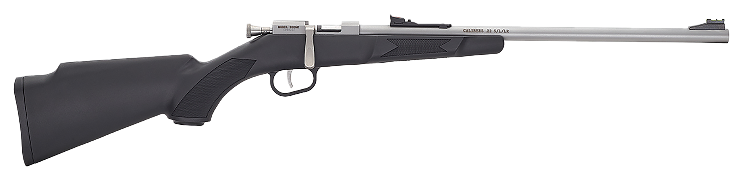 Henry H005R Mini Bolt Youth Rifle .22 S/L/LR - Single Shot 16.25" Stainless Barrel