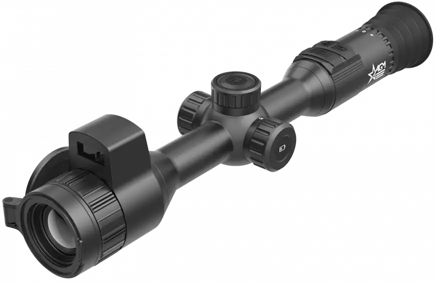Adderv2 Lrf 35-384 4-24x Thermal Rifle Scope W/Laser - Adderv2 Lrf 35-384 4-24x Magnification 384x288-Res Black