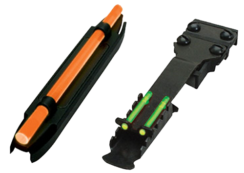 HiViz C-Series Magnetic Turkey Deer Sight Black Fiber Optic Set
