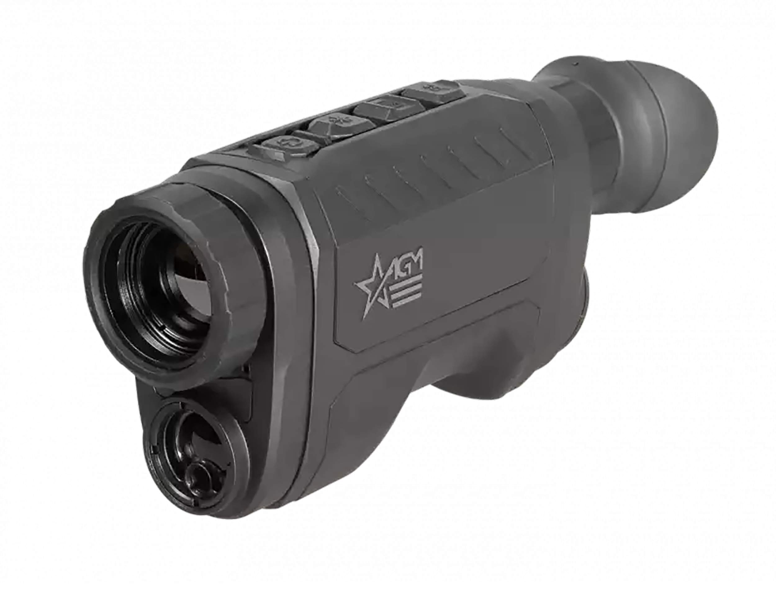 Reachir Lrf 25-384 2.5-20x Thermal Monocular W/Laser - Reachir Lrf 25-384 2.5-20x Thermal Monocular 384x288 Black