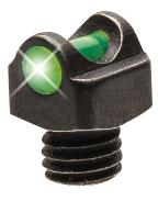 TruGlo StarBrite Deluxe Bead Shotgun Sight Black Green Fiber