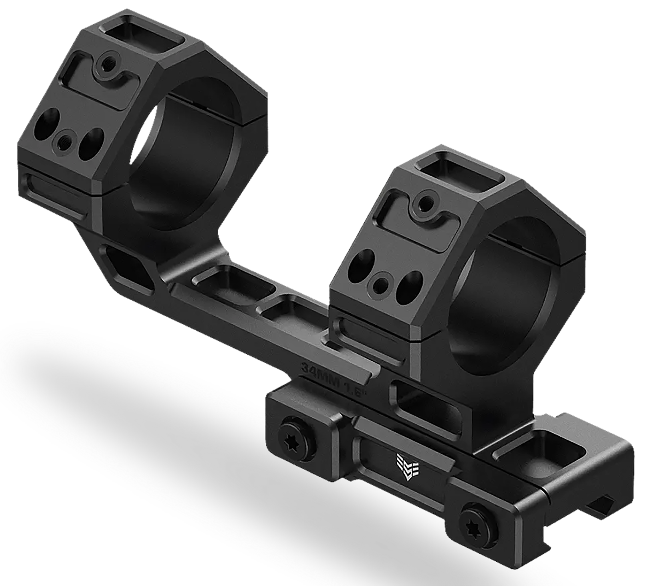 Swampfox Optics Hostile Engagement 30mm Matte Black 7075 Aluminum