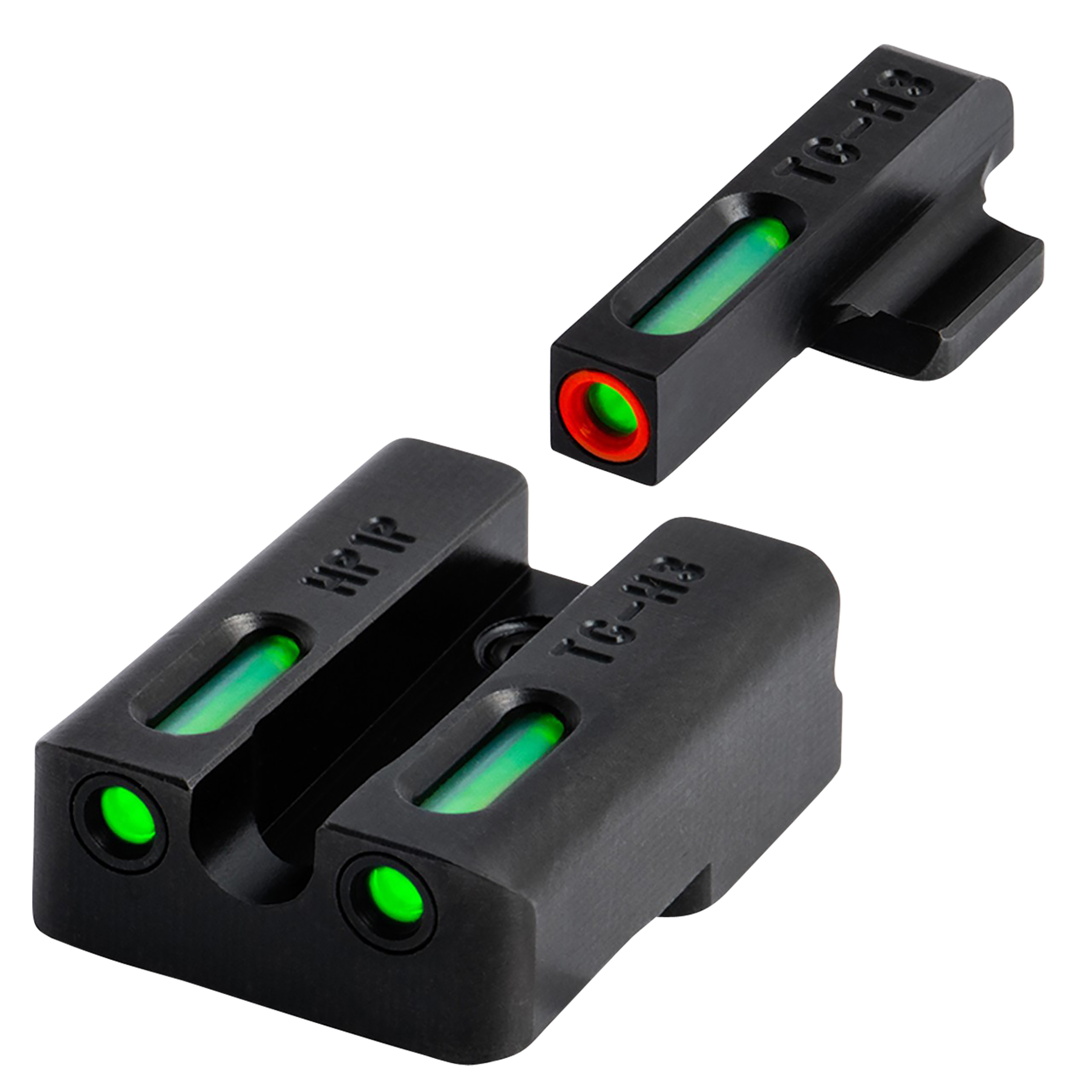 TruGlo TFX Pro Handgun Sights for Springfield Hellcat Black