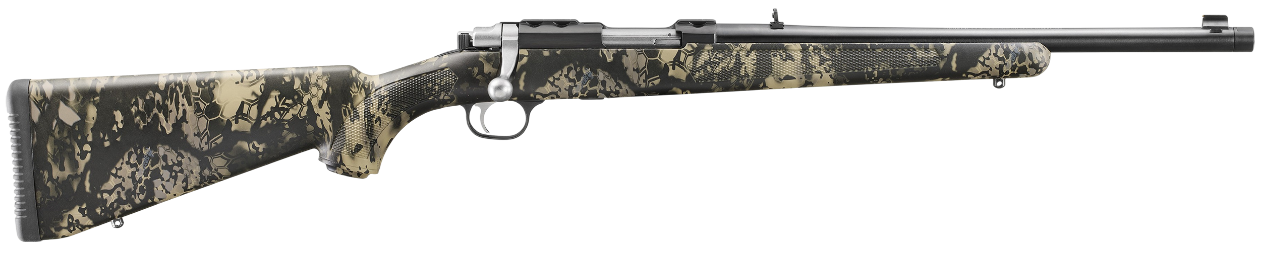Ruger(R) - 7427 - 77/44 44 Rem Mag 4+1 16.6" Bolt Kryptek Obskura Nox Rifle