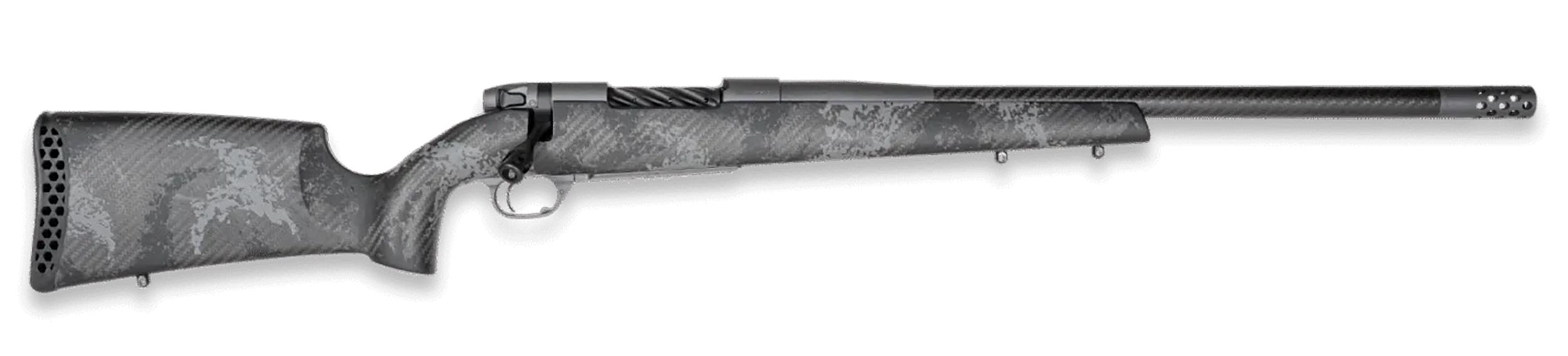 Weatherby(R) - MLC01N7MMBR2B - Mark V Live Wild Carbon 7mm BC 20" Bolt 3+1 Carbon Grey Rifle