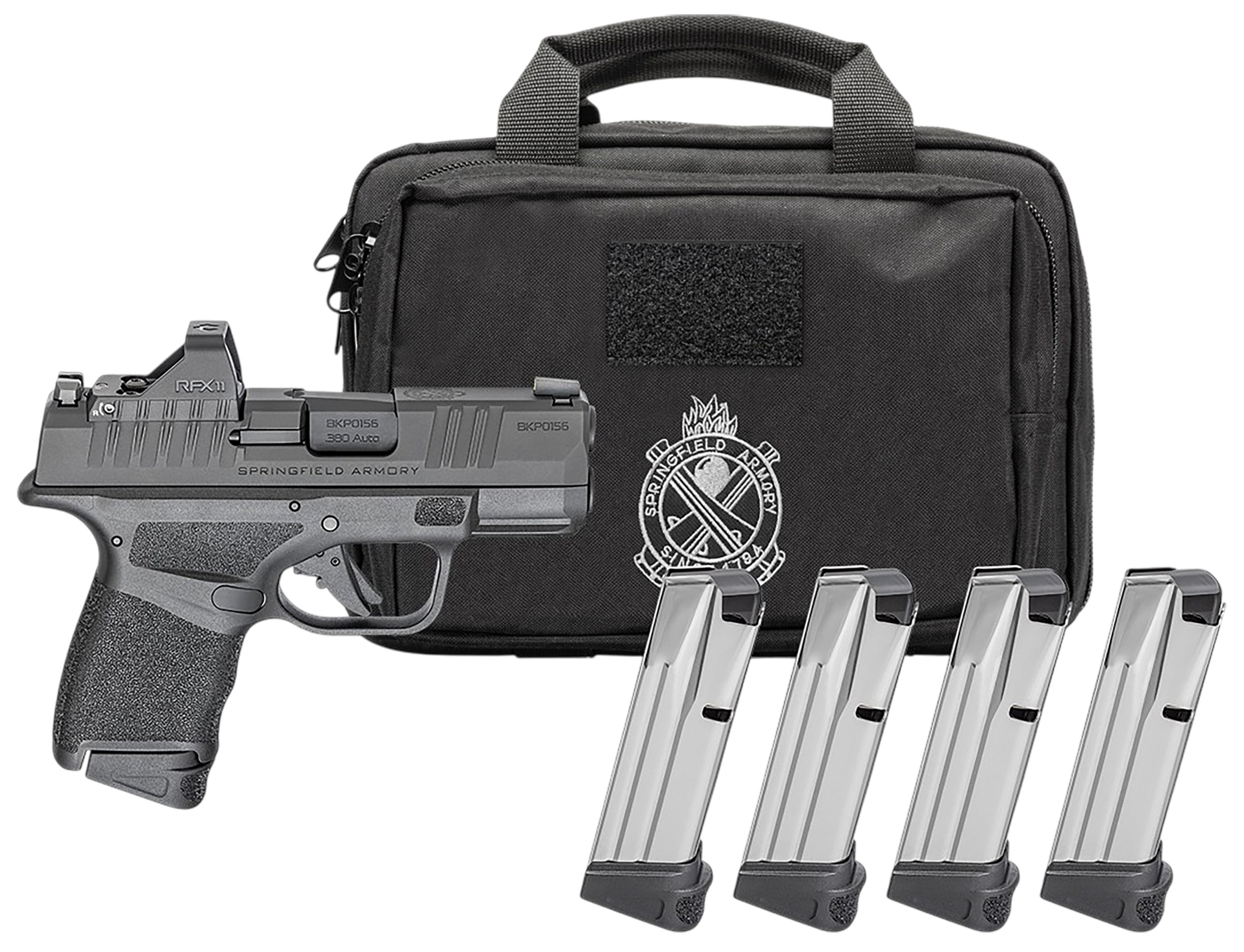Springfield Armory(R) - HC9319BOSPLC-PAC - Hellcat OSP Gear Pac 9mm Luger 10+1 3" Semi-Auto Black Pistol