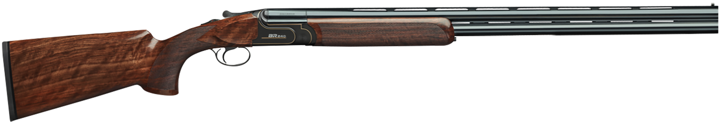 Rizzini - 3602-41032AC - BR240 Sporting .410 Gauge 32 Over/Under 2rd Nickel Chrome Engraved Shotgun