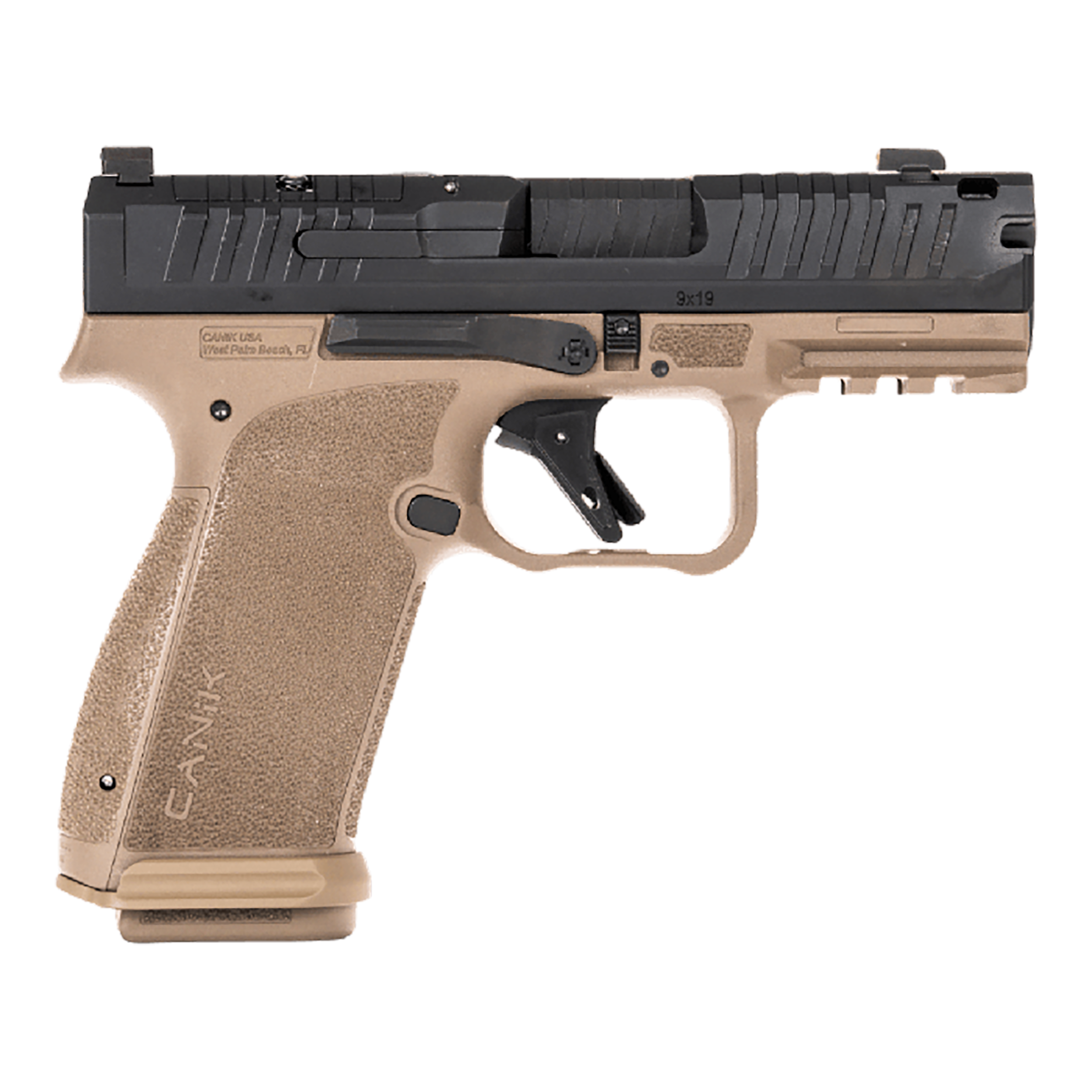 Canik Mete MC9 Prime Sub-Compact 9mm Luger 17+1 3.64" FDE Frame