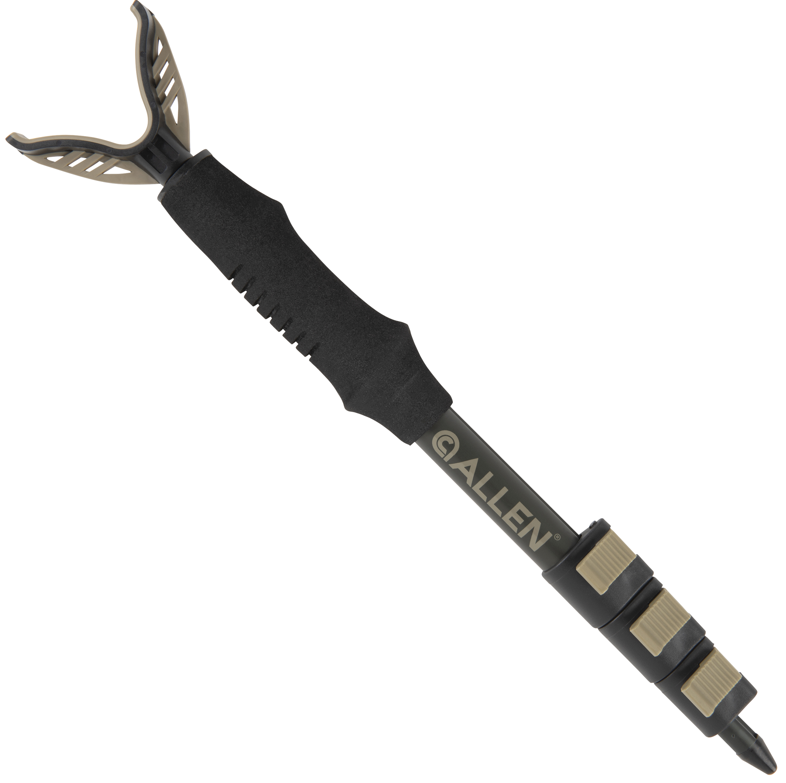 Allen 2164 Compact Shooting Stick 14-34 Black Matte Aluminum