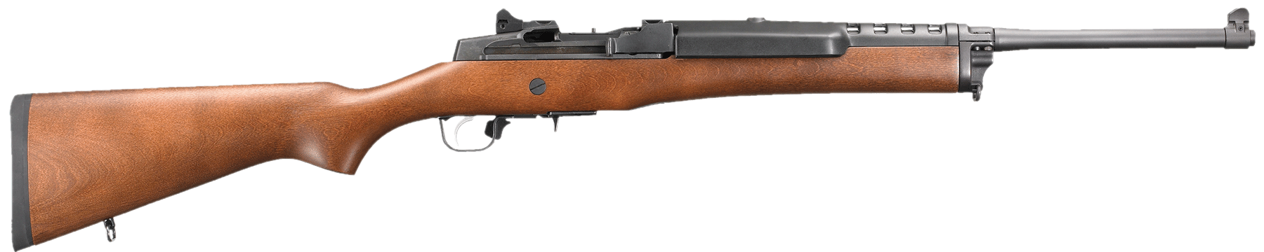 Ruger Mini-14 Ranch Semi-Auto 223/5.56 NATO 18.5 5+1 Hardwood/Blued