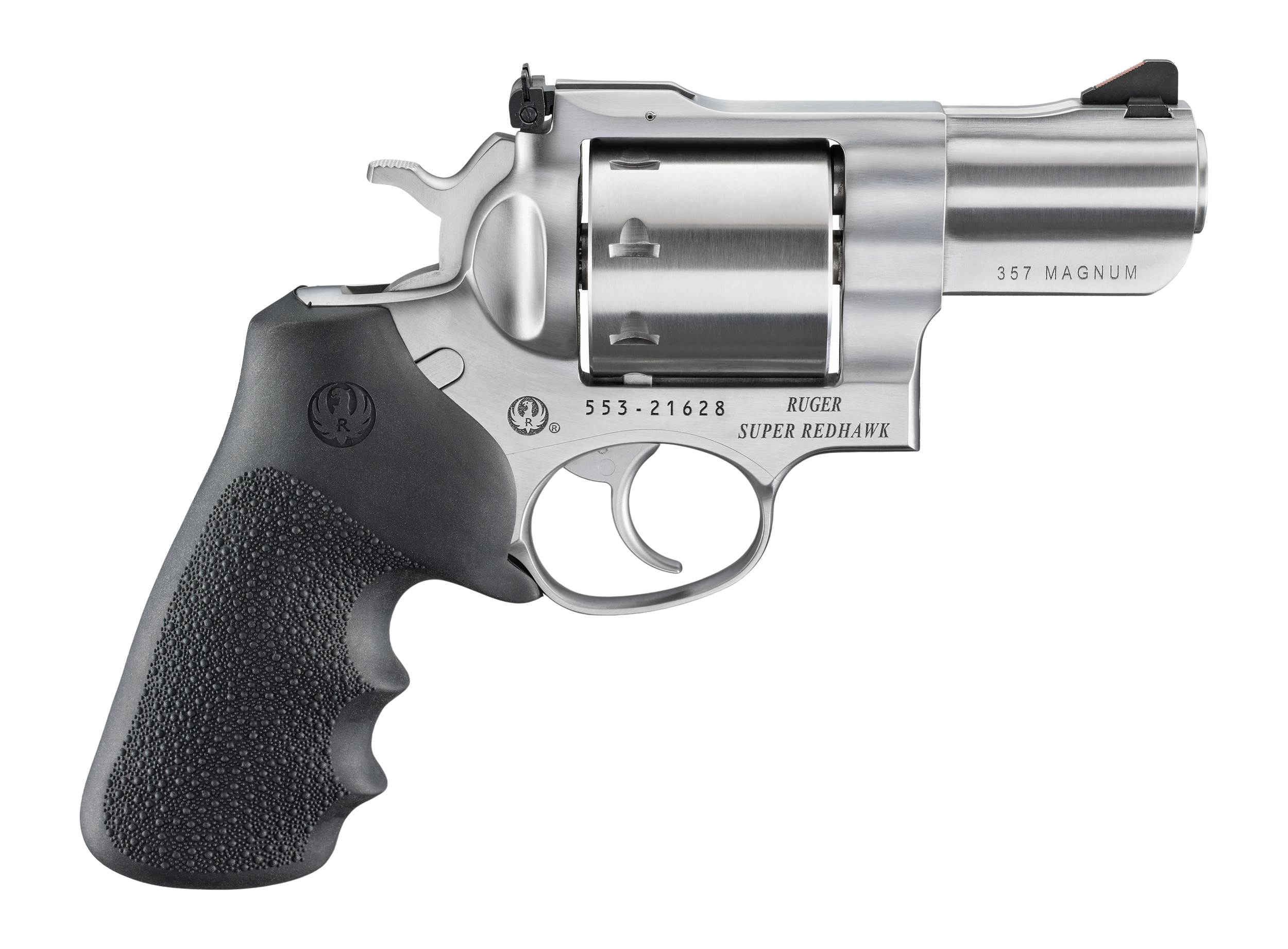 Ruger(R) - 5529 - Super Redhawk Alaskan .357 Magnum/.38 Special 2.5" Double Action 8 Satin Stainless/Black Revolver