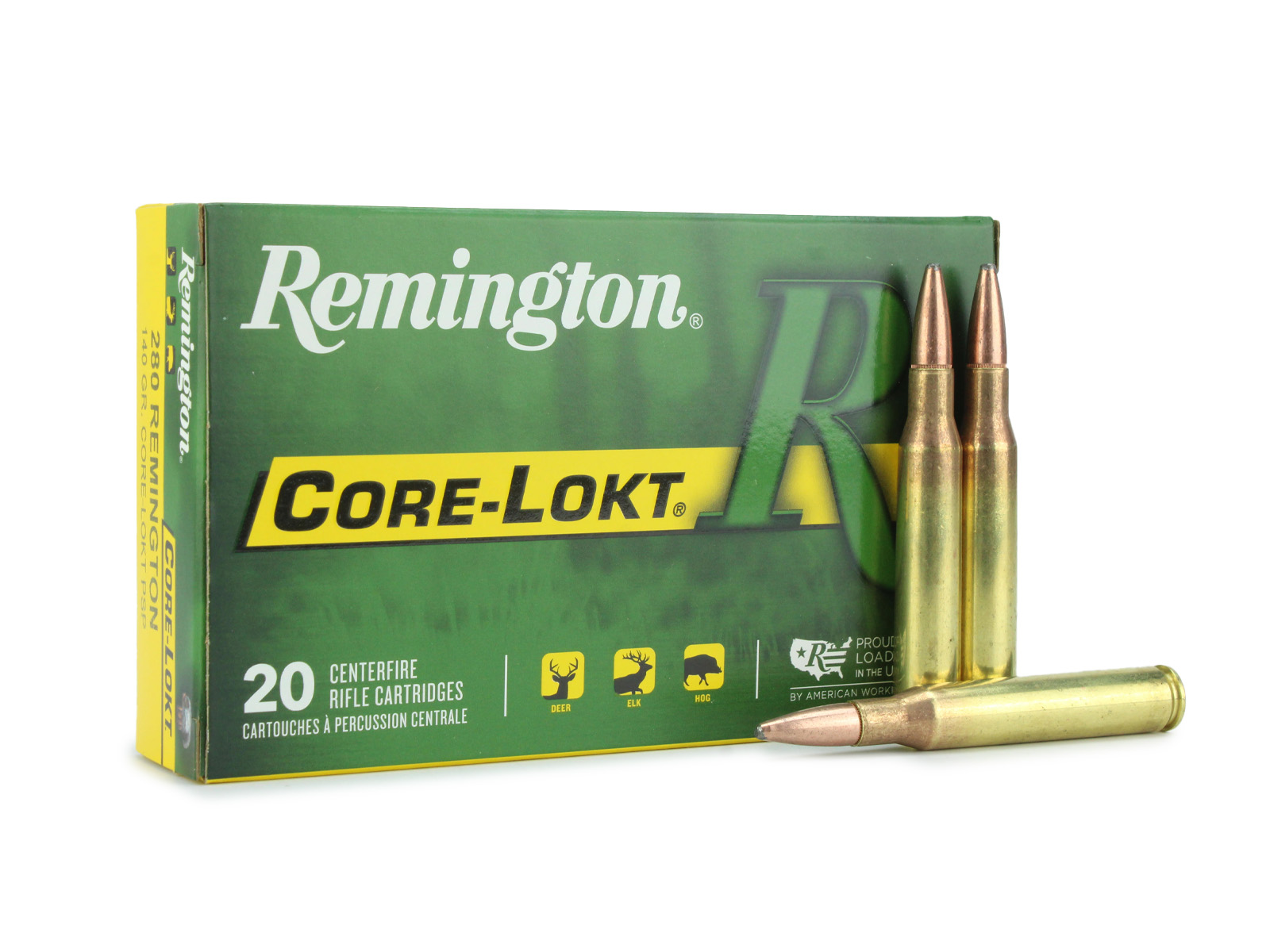 Remington Core-Lokt 280 Remington 140 Gr Pointed Soft Point (Box)