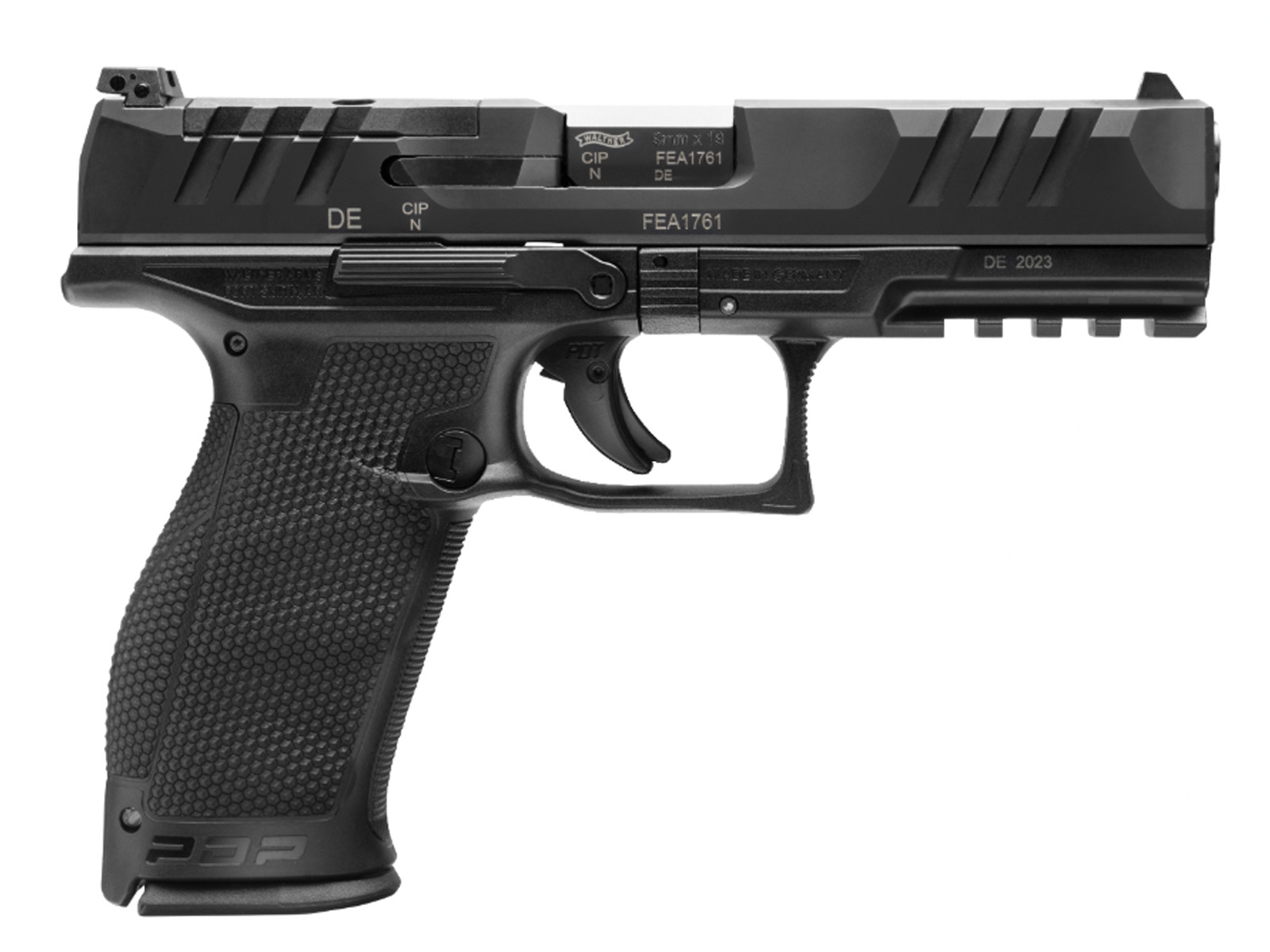 Walther PDP 9mm 4.5 18+1 Optic Ready Full Size Pistol