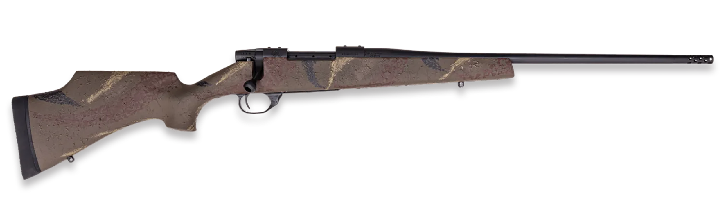 Weatherby(R) - VC26308NR2B - Vanguard Compact Truck Gun 308 Win 20" Bolt 5+1 Black/Rust/Stone Quarry Rifle