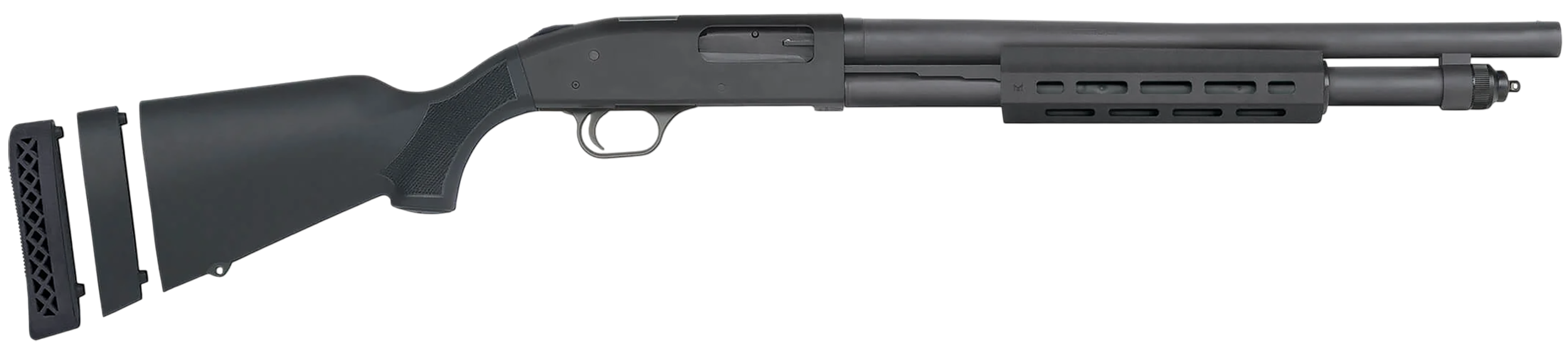 Mossberg(R) - 50799 - 590A1 Optic Ready 12 Gauge 18.5" Pump 6+1 Parkerized Shotgun
