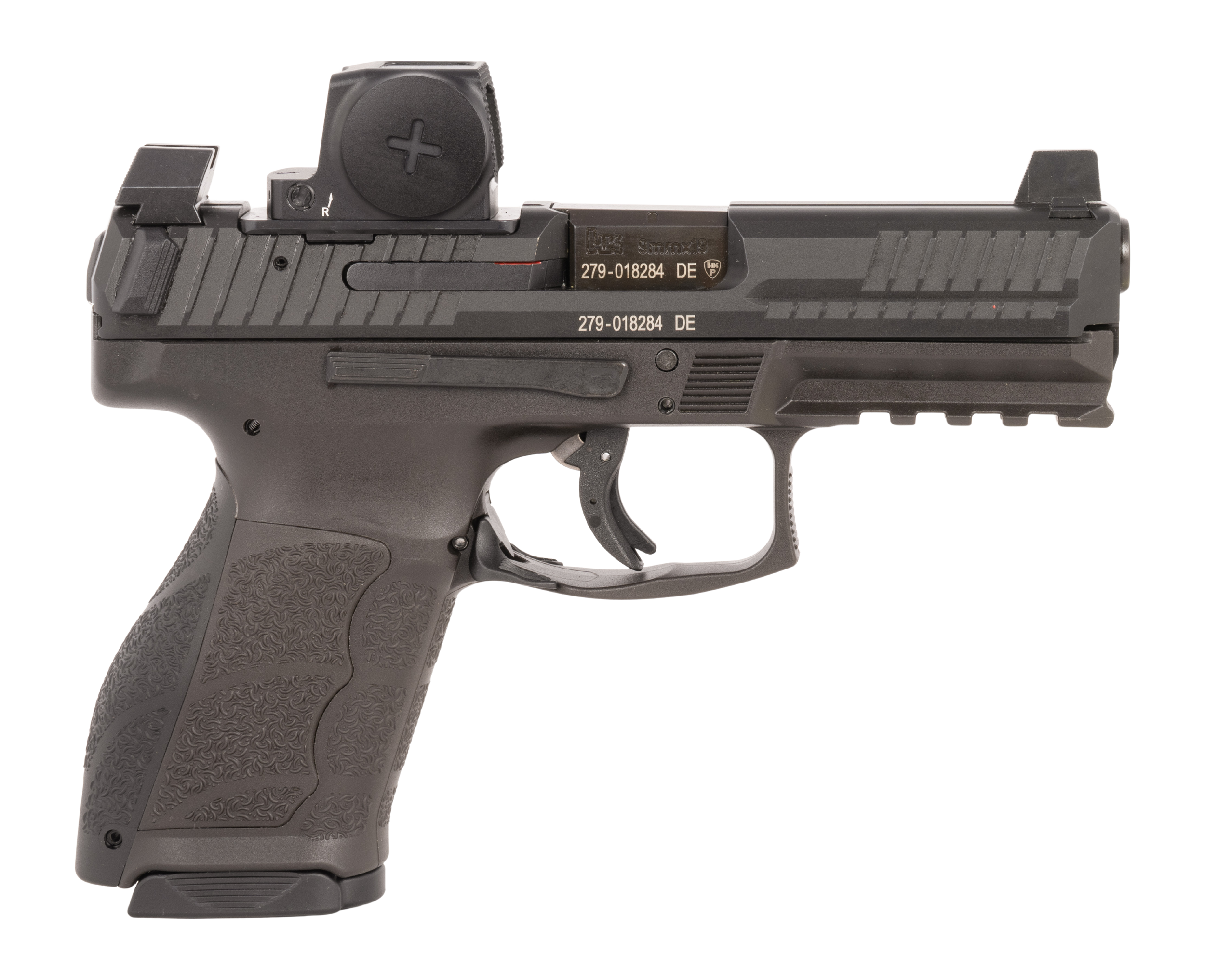 HK(R) - 81001348 - VP9A1 K w/Optic 9mm Luger 4.09" Semi Auto 15+1 Black Pistol