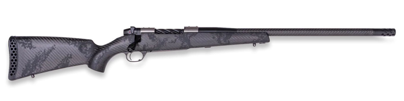 Weatherby(R) - MGT01N25CMR4B - Mark V Backcountry Guide Ti 25 Creedmoor 22" Bolt 3+1 Exposed Carbon/Graphite Black Rifle