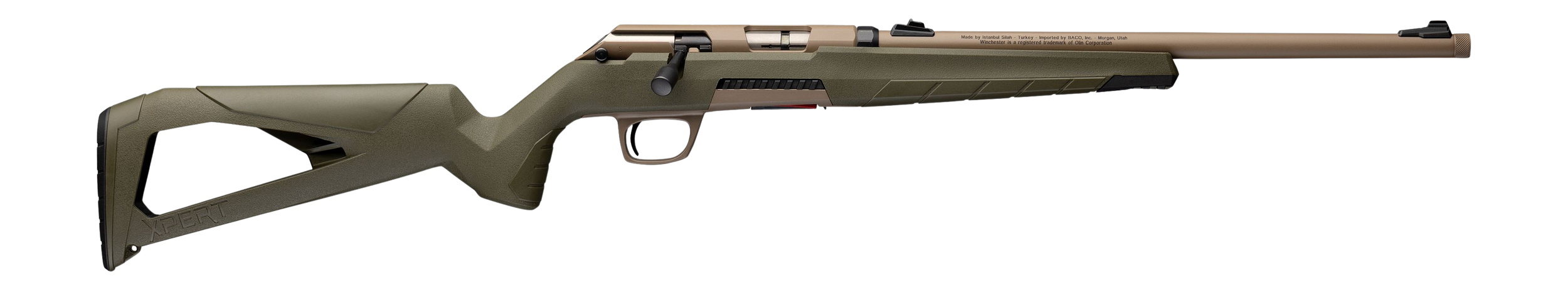 Winchester(R) - 5252401003 - Xpert Shadow SR 21 Sharp 16.5" Bolt 10+1 FDE OD Green Rifle