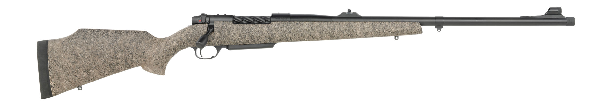 Weatherby(R) - MDG02N416WR6B - Mark V DGR 416 WBY Mag 3+1 24" Bolt Graphite Black Rifle