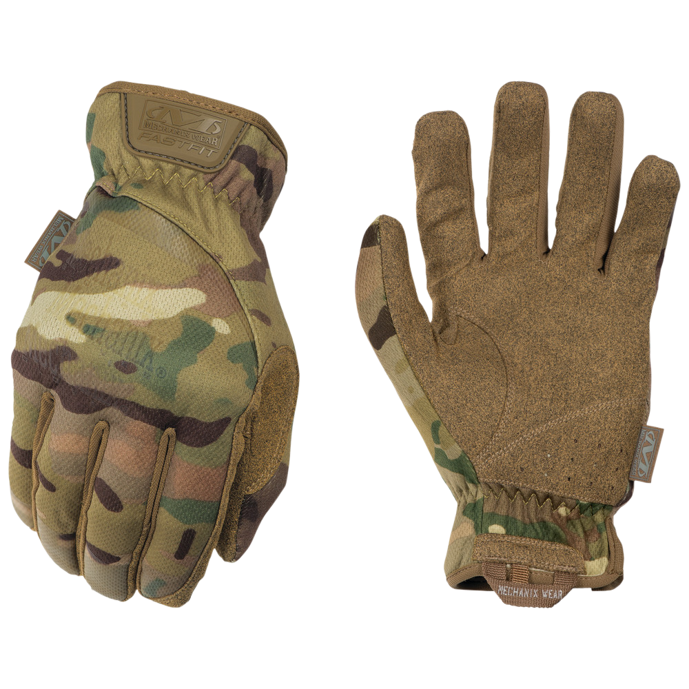 Mechanix Wear FastFit Tactical Gloves Size Med (Multicam)