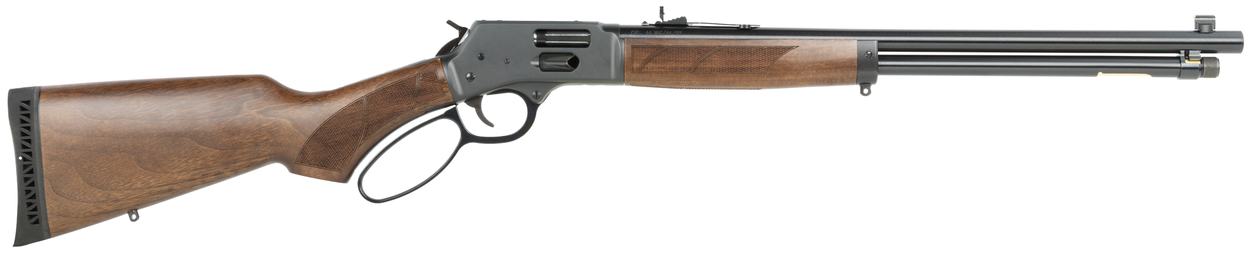 Henry(R) - H012PG44M - H12 Provider Rifle 44 Mag 20" Lever 10 Blued Walnut Rifle