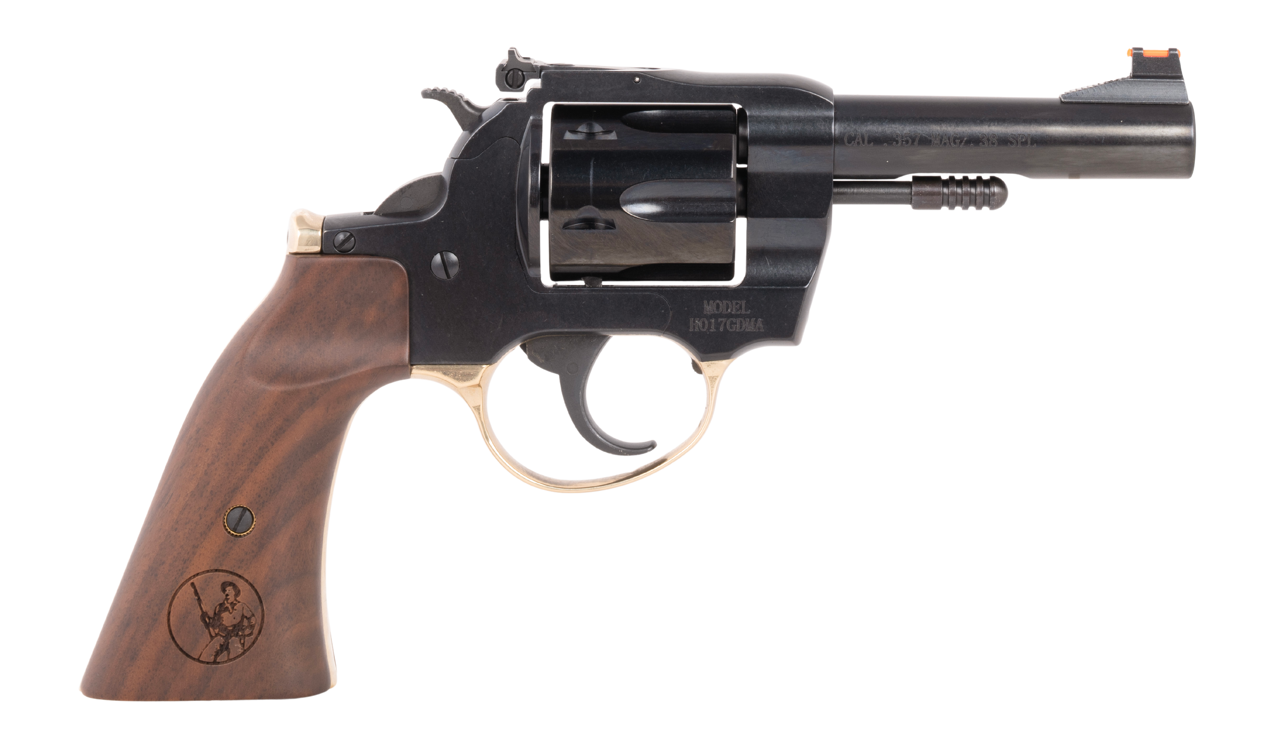 H17 Golden Boy Deadeye .357 Magnum/.38 Spl Revolver - H17 Gb Deadeye 357mag/38spl 4''''bbl 6rd Gunfighter Grip