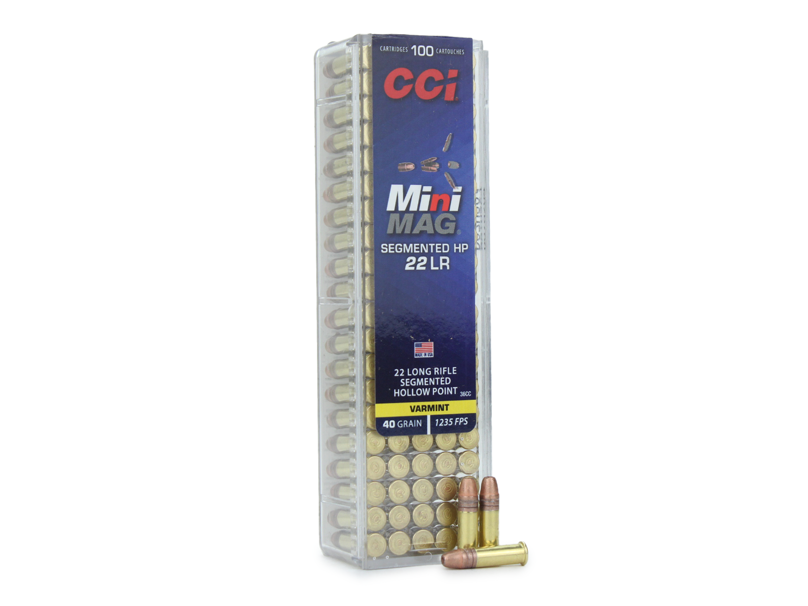 CCI Mini-Mag .22 LR 40 Gr SHP (Box)