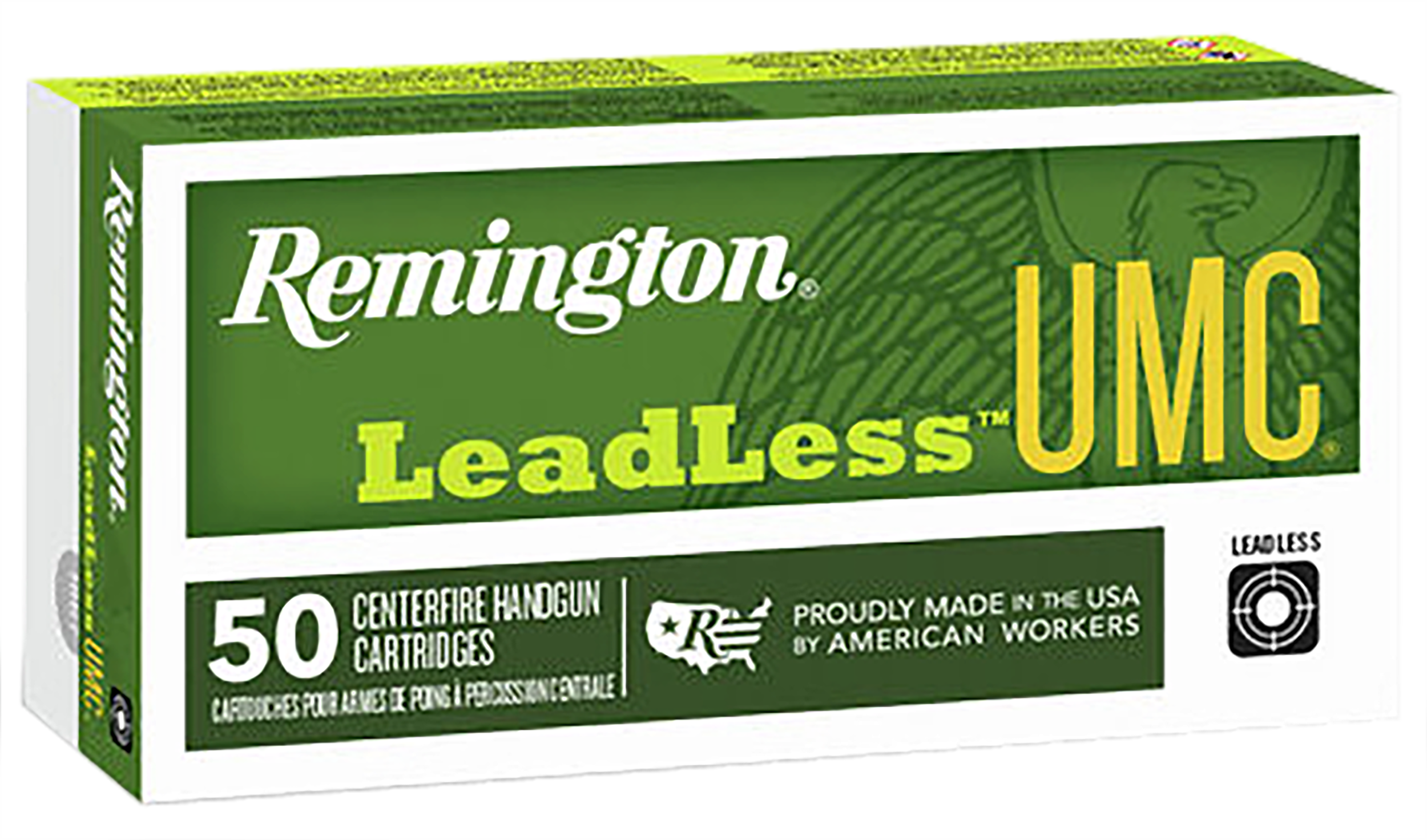 Remington Ammunition LL40SW5 UMC  40 S&W 180 gr Flat Nose Enclosed Base (FNEB) 50 Bx/ 10 Cs