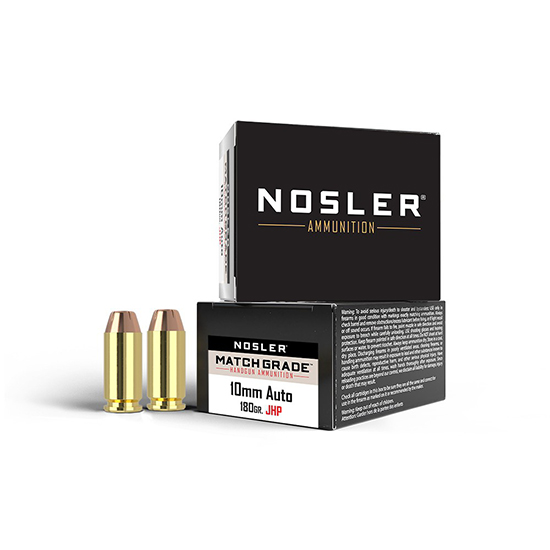 Nosler Assured Stopping Power 10mm 180 Grain JHP (Box)